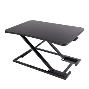 高さ調整空気圧式ラップトップスタンドスタンディングデスクコンバータ、キーボードとマウスの配置に対応 - Product Image 5