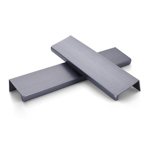 Poignées de tiroir Feyas en alliage d'aluminium, forme barre, 80mm, 120mm, 150mm, 200mm, 300mm, 400mm, 600mm, 800mm, 1 mètre, 1,2 mètres, pour tiroir droit - Product Image 5