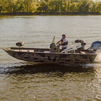 Vente directe d'usine nouveau bateau de pêche en aluminium soudé de 20 pieds avec grande boîte de rangement
