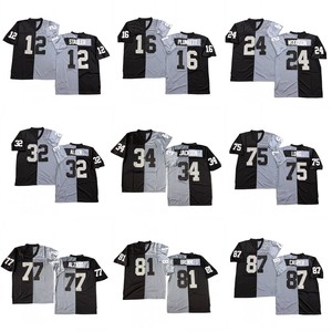 Maillot de rugby vintage pour homme, style cousu, Bo Jackson, Lester Hayes, Ronnie Lott, Otis Sistrunk, John Matuszak, Howie Long, tailles S-3XL - Product Image 1