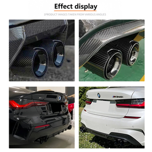 ท่อไอเสียคาร์บอนไฟเบอร์สำหรับ BMW G20/G21/G22/G42 อัพเกรดท่อไอเสีย M240i M340i M440i พร้อมปลายท่อคาร์บอนสี่ชิ้น - Product Image 6
