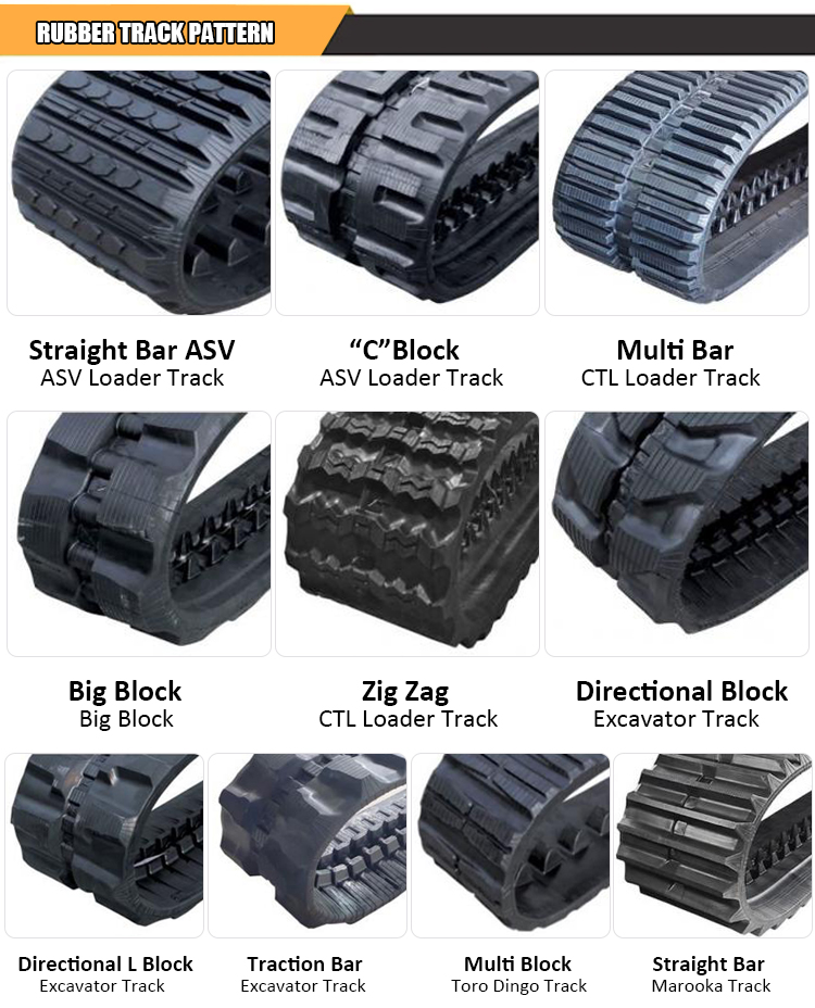 Hitachi Excavator Ex40-2 Ex75 Rubber Track, Hitachi Zx25
