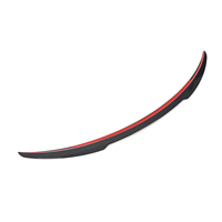 Aileron arrière en fibre de carbone sèche JCSportline pour Tesla Model Y Sport Utility 4 portes 2019-2021