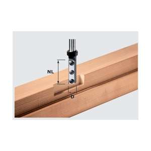 เครื่องตัดร่อง Festool-497454พร้อมใบมีดแบบย้อนกลับได้ D16 S12/50 WP - EAN 4014549143384อุปกรณ์เครื่องมือไฟฟ้า - Product Image 1