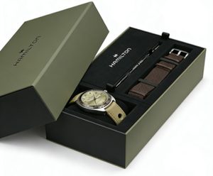 Hot Sale Protective Rectangle Watch <b>Box</b> Necklace Ring Jewelry Set Flip Watch Gift <b>Box</b> for Packaging - Product Image 2