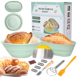 Wellfine nouveautés panier à pain kit de démarrage au levain outils de pâtisserie pour cuisine restaurant <span class=keywords><strong>boulangerie</strong></span> - Product Image 1