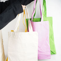Sac fourre-tout en coton personnalisé avec votre logo, léger, réutilisable, sacs en toile pour courses, sacs en tissu pour la publicité, la promotion, les cadeaux DIY