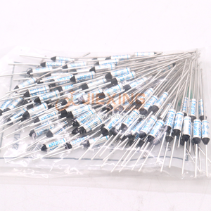 Cầu chì cắt nhiệt aupo 10A 250VAC BF cầu chì nhiệt độ bf142 BF-142 142 độ 100 cái/túi mới và nguyên bản chất lượng cao - Product Image 1