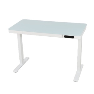 Station de travail ergonomique à double moteur, siège et support, table de levage, hauteur réglable, bureau - Product Image 1