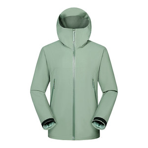 Chaqueta con capucha a prueba de viento para exteriores, unisex, de manga larga, con estampado artesanal en la cintura, para acampar, hacer senderismo y ropa de trabajo - Product Image 1