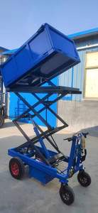 Small Electric Lift Table <b>Aluminum</b> Single Mast Aerial <b>Work</b> Electric Lift <b>Platform</b> for Maintenance - Product Image 5