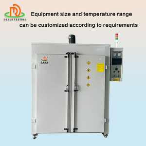 Công nghiệp sấy Oven nhiệt độ cao hot lưu thông không khí kỹ thuật số thiết bị phòng thí nghiệm CE chứng nhận thép không gỉ - Product Image 4