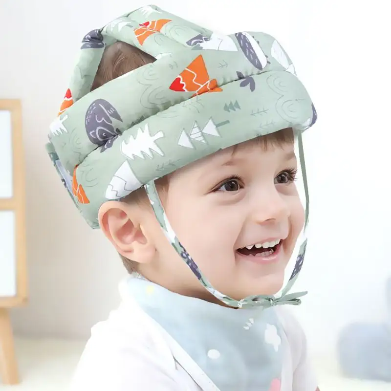 Novo bebê cabeça protetor capacete respirável segurança Infant Head Pad aprender andando cabeça pára-choques capacete