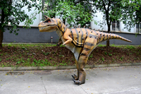 Costume de dinosaure réaliste adulte fait à la main Costume de dinosaure réaliste pour le spectacle d'activité