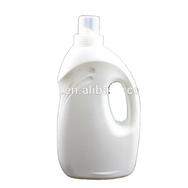 Emballage de bouteilles de détergent liquide HDPE, 10 pièces, 2000ml