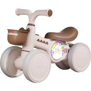 Vélo d'équilibre à 4 roues pour les tout-petits de 1 à 6 ans, voiture à conduire avec lumière, jouets coulissants pour bébé. - Product Image 1