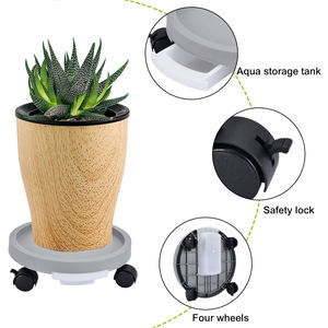 Оптовая Продажа с завода VERTAK, круглый горшок для растений, утолщенный цветочный горшок с контейнером для воды с выдвижным ящиком - Product Image 2