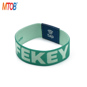 Iso14443a 13.56MHz tùy chỉnh đàn hồi NFC dây đeo cổ tay cho không dùng tiền mặt thanh toán - Product Image 4