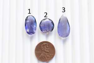 Pierres précieuses naturelles de qualité supérieure, 100% authentiques, en vrac, effet œil de chat, bleu, bijoux, boucles d'oreilles, bagues, boîte, bracelet, collier - Product Image 3