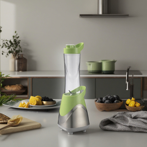 Xách tay 600ml điện trái cây <span class=keywords><strong>Chopper</strong></span> nghiền sinh tố Máy ép trái cây máy xay sinh tố push button Tritan nhựa hộ gia đình sử dụng - Product Image 3