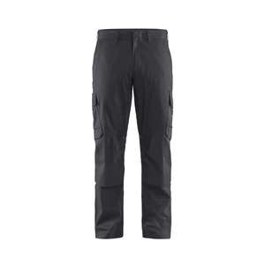 BLAKLADER - 144818329699D88 Pantalon industriel stretch avec poches genouillères Gris moyen/Noir-PANTALON DE TRAVAIL EAN 7330509759707 - Product Image 1