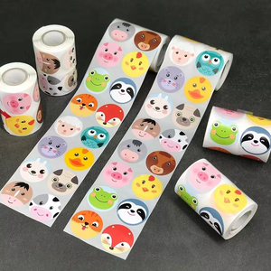 Pegatinas Decorativas Reciclables para Niños, Lindas Pegatinas <span class=keywords><strong>de</strong></span> Recompensa con Dibujos Animados <span class=keywords><strong>de</strong></span> <span class=keywords><strong>Animales</strong></span> <span class=keywords><strong>de</strong></span> <span class=keywords><strong>Granja</strong></span> - Product Image 5
