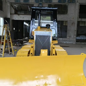 รถดันดิน CAT D4C ปี 2023 แบบตีนตะขาบ เครื่องยนต์คัมมินส์ กำลังดัน 6.5 เมตร สีเหลือง อุปกรณ์หนัก พร้อมมอเตอร์ปั๊มแบริ่ง 185 กิโลวัตต์ - Product Image 1