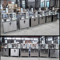 Presse à pain plat pneumatique industrielle, machine automatique de fabrication de burritos mexicains et de wraps turcs pour usine