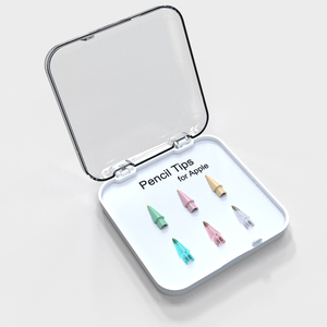 2025 bút chì lời khuyên Stylus Nib hộp cho Apple iPad bút chì 1st 2nd thế hệ 6 cái một Bộ hộp - Product Image 6