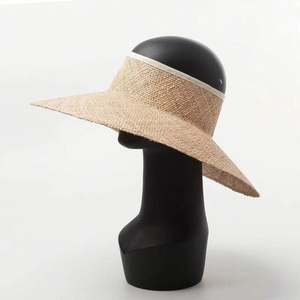 Chapeaux d'été en gros de haute qualité pour femmes, chapeau de plage à large bord, visière pare-soleil - Product Image 3