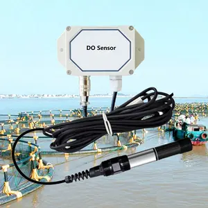 HONDETECH Sensor Oksigen Terlarut Air, Monitor Online Digital RS232 MODBUS
