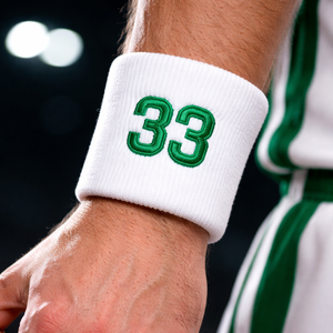 Muñequera Deportiva Personalizada con Bordado, Unisex, para Equipos, con Números/Letras Personalizadas, de Poliéster 100%, para Entrenamiento de Béisbol - Product Image 3