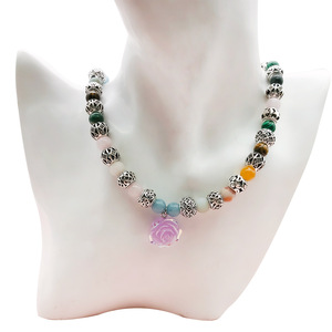 Wholesale 9*11mm Alloy <strong>Large</strong> Hole Hollow <strong>Beads</strong> Loose Beaded Spacer <strong>Beads</strong> for <strong>Bracelet</strong> Necklace DIY Jewelry Findings - Product Image 6