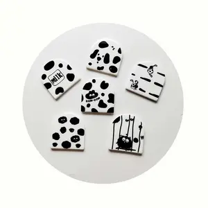 Planar Animal Dog Sheep Milk Flatback Charms Scrapbooking Hair Clips Phone Cover DIY Jewelry Findings