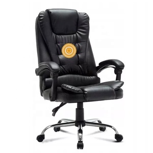 Chaise de bureau ergonomique pivotante en cuir PU pour cadre, grande taille, vente directe d'usine, vente du Black Friday - Product Image 1