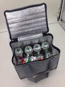 Bolsa Térmica Reutilizable de Aluminio con Logotipo Personalizado para Aislamiento de Pasteles, Almuerzo, Mantener Fresco, Bolsa Aislante para Entrega de Alimentos - Product Image 5