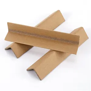 Karton çemberleme kenar koruyucu kağıt köşe koruyucu L şekli kağıt palet köşe panoları palet kenar koruyucu