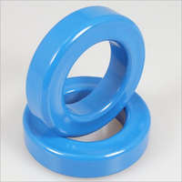 Noyau toroïdal en Sendust de qualité industrielle, grande taille 74mm 77mm, noyau Sendust personnalisé pour filtre d'inverseur haute puissance et bobine de refoulement