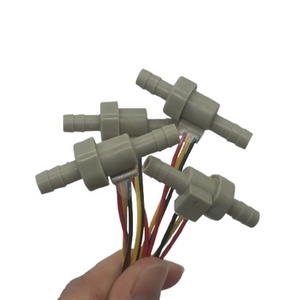 Flowmeter Efek Hall Mikro DC 5V 0.2-2.0L/mnt Sensor Aliran Air POM untuk Pemurni Air Adaptif - Product Image 3