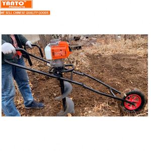 AG63-DC 63cc portátil mano empuje tierra gasolina barrena/Post agujero para Digger de la plantación de árboles - Product Image 2