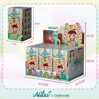MILAI Figurine en peluche ABS Elf Longue Oreille Congelée, Pendentif, Unisexe, Boîte Mystère, Jouet Tendance, Ornement, Cadeau 14+