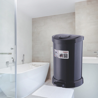 Poubelle minimaliste 20l, corbeille pour hôtel, salle de bain, nouveau modèle