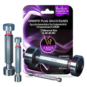 Bloques de calibración lisos, tapones y accesorios para medición de precisión, tolerancia H7, tamaños 12, 20, 30, 60 - Product Image 2