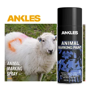 ANKLES 450ml Eco-friendly Color Sheep and Tail Marking Spray Paint for Animal