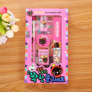 Soododo 2026 Set Regalo di Cancelleria Multifunzione per Studenti, 7 Pezzi, Cartone Animato Creativo, per Bambini dell'Asilo, Vendita all'Ingrosso - Product Image 2