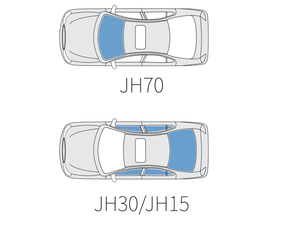 Película de Nanocerámica JH70 para Ventanas de Auto, Control Solar con Alto Rechazo de Calor, 99% de Protección UV, Rollo de 1.52*30m para Parabrisas Delantero - Product Image 4
