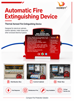 Nouvel Extincteur Automatique à Aérosol HOWDY 40/60/100/200g pour Boîtier de Compteur Électrique – Dispositif d'Extinction d'Incendie à Aérosol Chaud