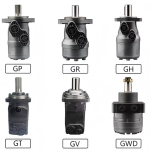 Moteur hydraulique professionnel personnalisé GRH, moteur à engrenages, faible vitesse, couple élevé, 50 Nm, 2000 tr/min - Product Image 6