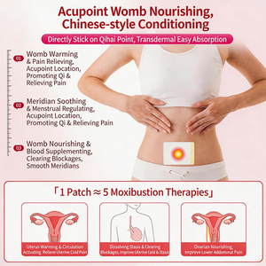 Cerotto Riscaldante Rapido per Utero con Polvere Ceramica per Crampi Mestruali e <span class=keywords><strong>Mal</strong></span> <span class=keywords><strong>di</strong></span> Stomaco - Product Image 3