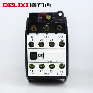 Contactor de CA Monofásico/Trifásico Delixi CJX1 3TB43 22A con 380V/24V/110V/220V 220V/220V - Product Image 3